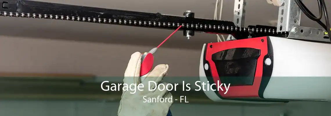 Garage Door Is Sticky Sanford - FL