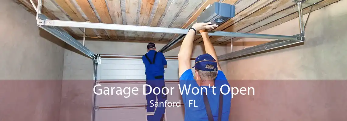 Garage Door Won't Open Sanford - FL