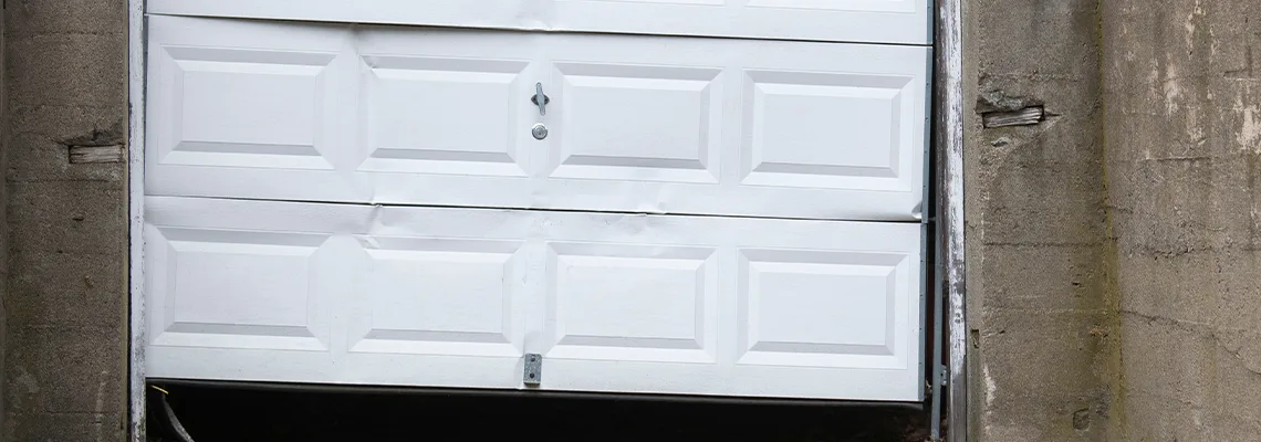 Garage Door Got Hit By A Car Dent Removal in Sanford, FL