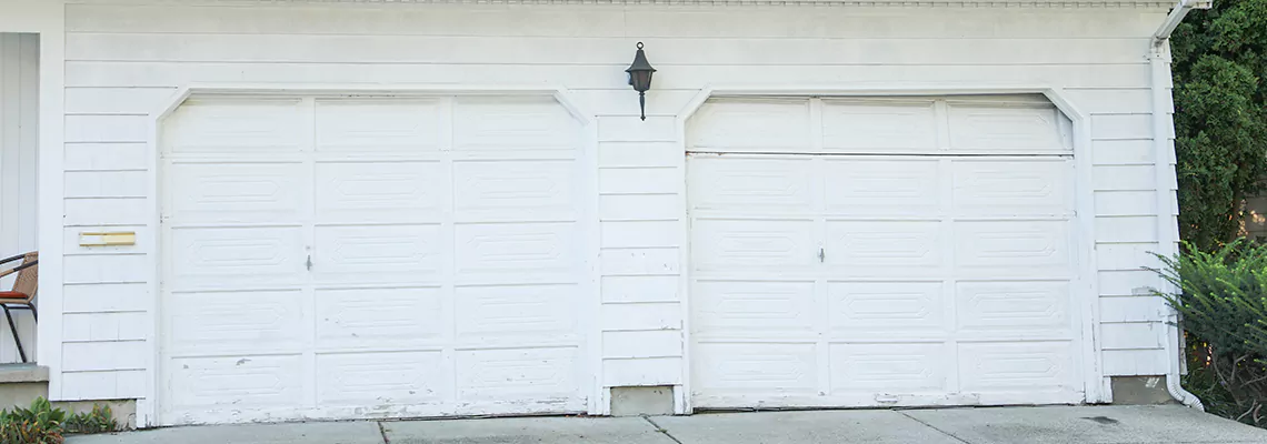 Roller Garage Door Dropped Down Replacement in Sanford, FL